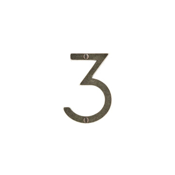 4″ House Number – Century Gothic – “3” N4003CG