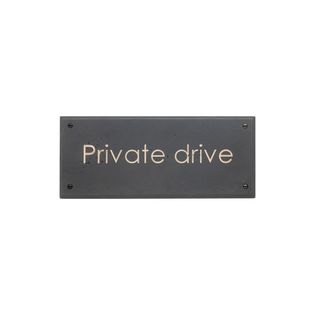 Plaque – Century Gothic Font