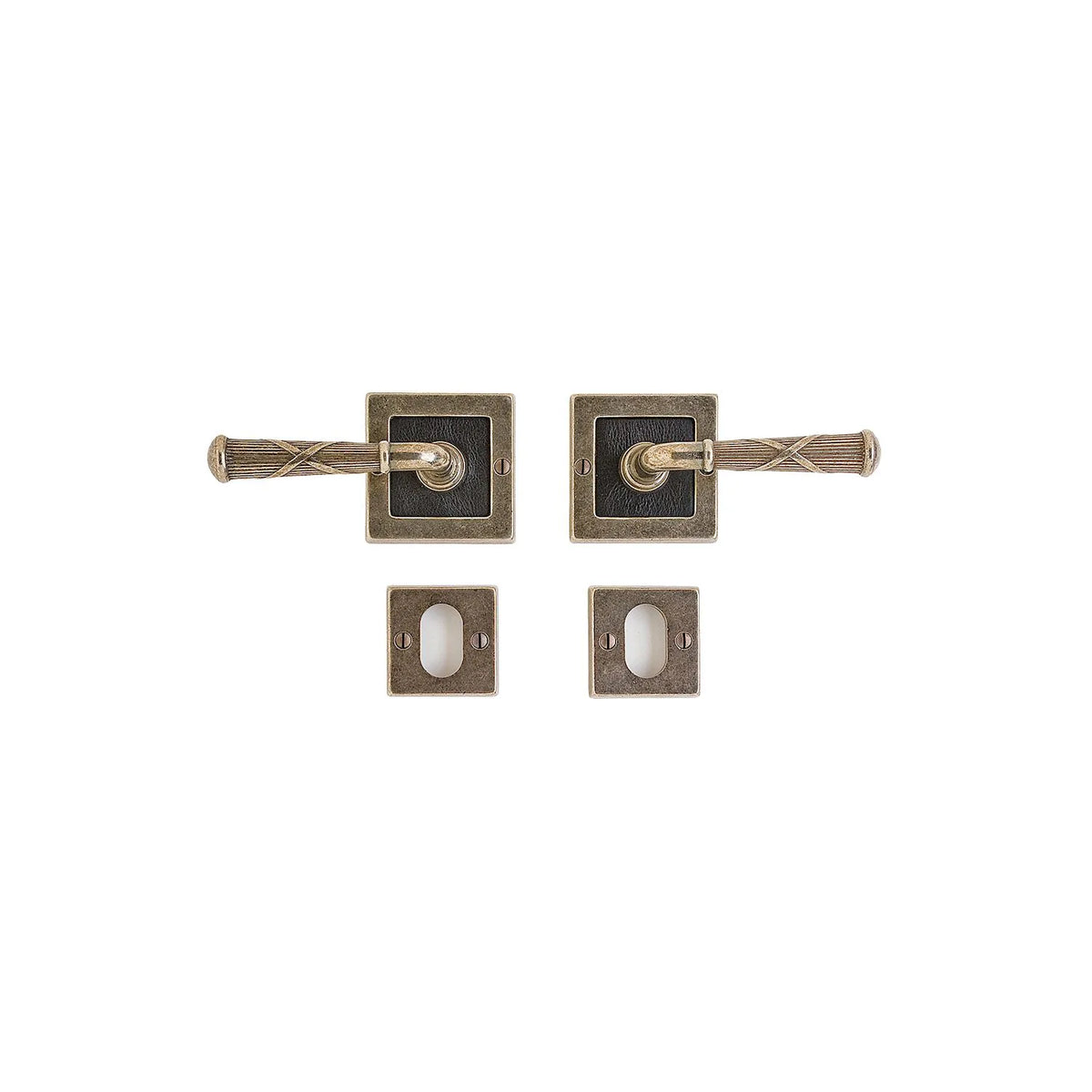 Square Designer Leather Oval Cylinder – 76mm