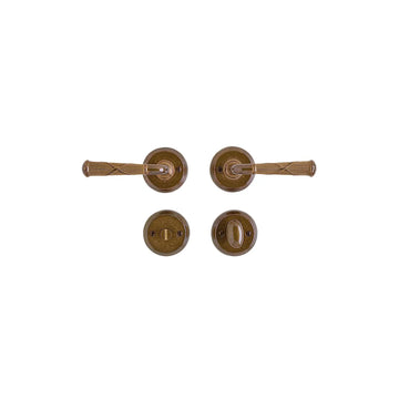Round Bathroom Lock – 64mm