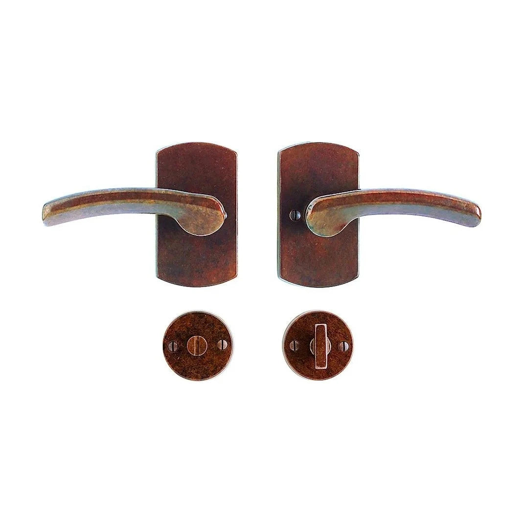 Curved Bathroom Lock – 64mm x 114mm SL504