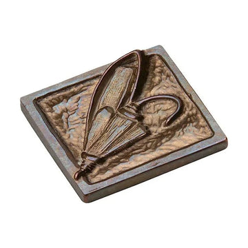 Wet Fly, Right Tile – 3″ x 3″ TT803