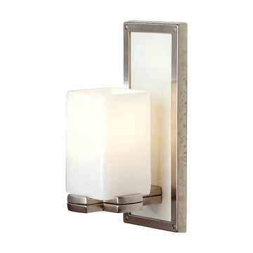 Truss Sconce – Square Glass – with Designer Escutcheon WS416