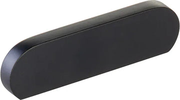 Cafe Pull, Modern Oval, Matte Black, 3'' cc 10041-MB