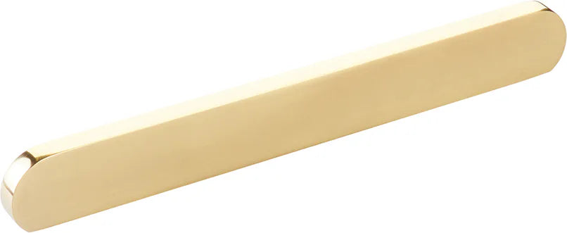 Cafe Pull, Modern Oval, Vintage Brass, 160mm & 8'' cc 10043-VB