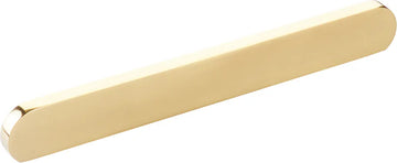 Cafe Pull, Modern Oval, Vintage Brass, 160mm & 8'' cc 10043-VB