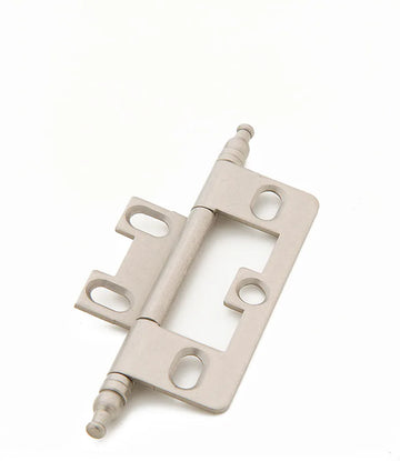 Hinge, Minaret Tip Non-Mortise, Distressed Nickel 1100M-DN