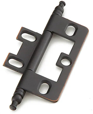 Hinge, Minaret Tip Non-Mortise, Michelangelo Bronze 1100M-MIBZ