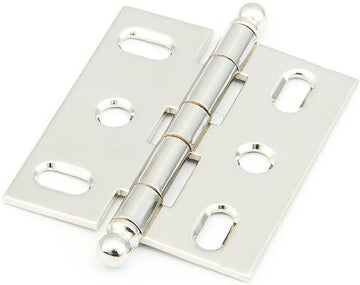 Hinge, Ball Tip Mortise, Polished Nickel 1111B-PN