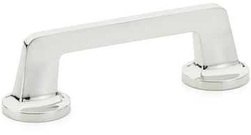 Northport Pull, Round Bases, Polished Chrome, 3-1/2'' cc 200-26