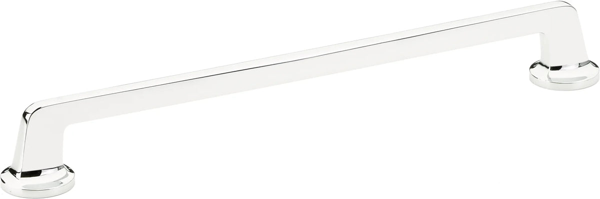 Northport Pull, Round Bases, Polished Chrome, 10'' cc 203-26