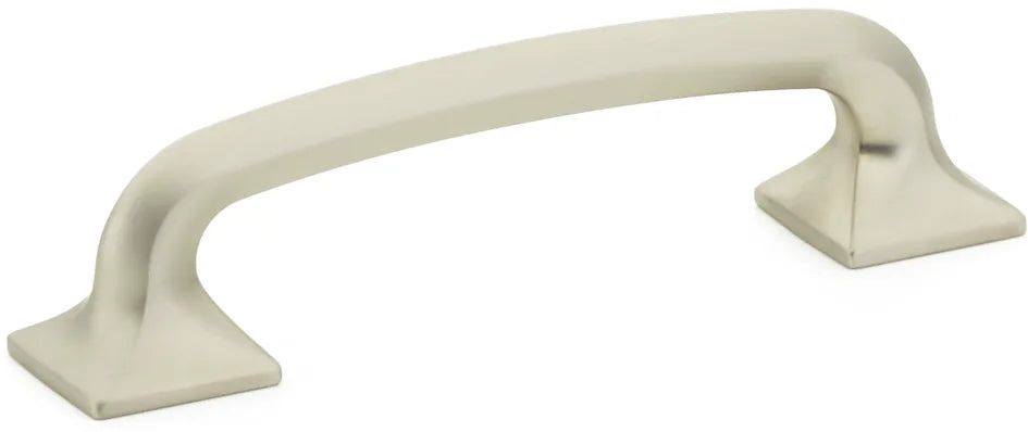 Northport Pull, Square Bases, 4'' cc