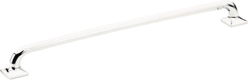 Northport Pull, Square Bases, Polished Chrome, 12'' cc 209-26