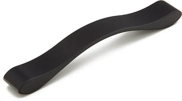 Wave Pull, Matte Black, 160 mm cc 244-160-MB