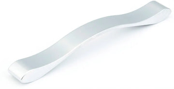 Wave Pull, Matte Chrome, 192 mm cc 244-192-M26