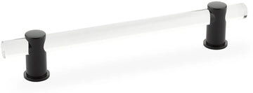 Lumiere Pull, Adjustable Clear Acrylic, 6'' cc