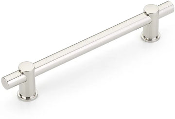 Foncé Bar Pull, NON-Adjustable, Polished Nickel, 6'' cc 426-PN