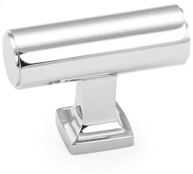 Haniburton T-Pull, Polished Chrome, 1/2'' 473-26