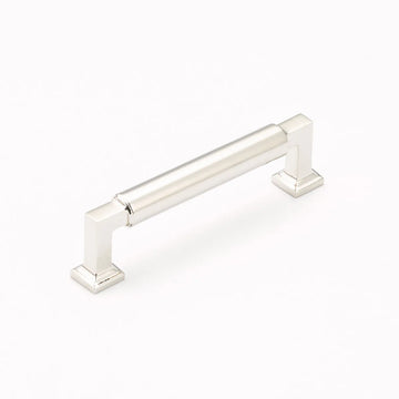 Haniburton Pull, Polished Nickel, 4'' cc 474-PN