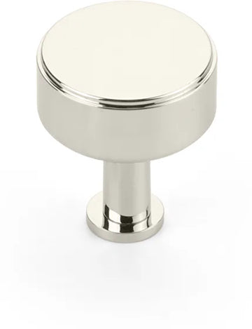 Pub House Knob, Polished Nickel, 1-1/4'' dia 5102-PN