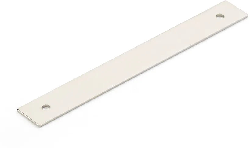 Pub House Backplate for Pull, Polished Nickel, 5'' cc 5105B-PN