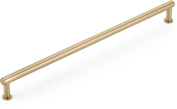 Pub House Pull, Signature Satin Brass, 12'' cc 5112-SSB