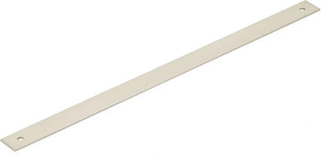 Pub House Backplate for Pull, Brushed Nickel, 12'' cc 5112B-BN