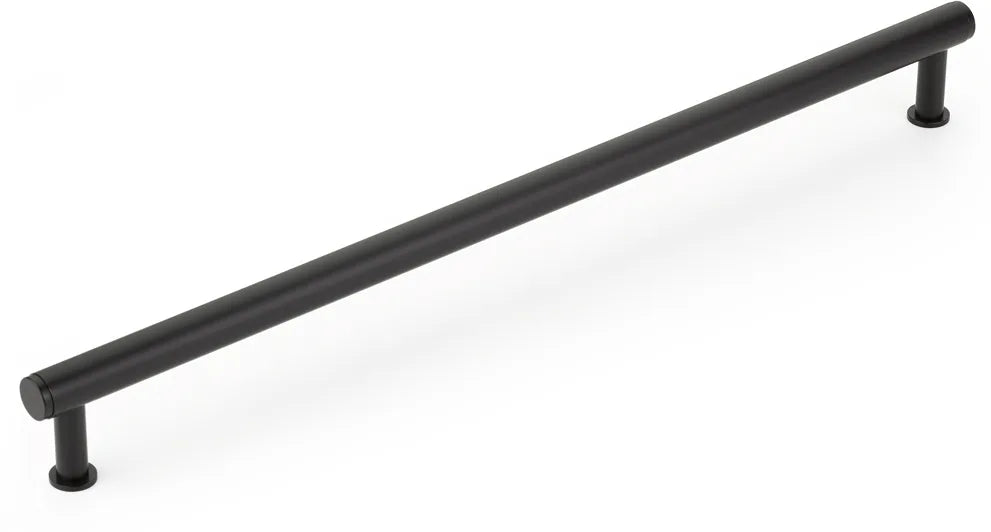 Pub House Appliance Pull, Matte Black, 18'' cc 5118A-MB