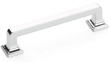 Menlo Park Pull, Polished Chrome, 3-1/2'' cc 522-26