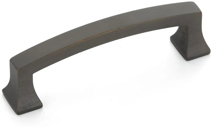 Menlo Park Pull, Arched, Ancient Bronze, 3-1/2'' cc 526-ABZ