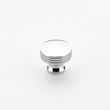 Menlo Park Knob, Round, Polished Chrome, 1-1/4'' dia 532-26