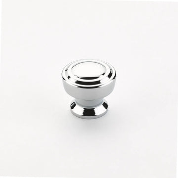 Menlo Park Knob, Round, Polished Chrome, 1-1/4'' dia 533-26