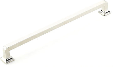 Menlo Park Appliance Pull, Polished Nickel, 15'' cc 535-PN