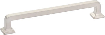 Menlo Park Pull, Brushed Nickel, 6'' cc 537-BN