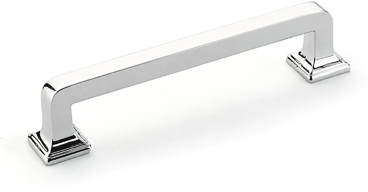 Menlo Park Pull, Polished Chrome, 4'' cc 538-26