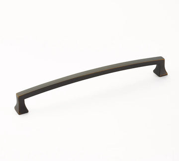 Menlo Park Pull, Arched, Ancient Bronze, 8'' cc 540-ABZ