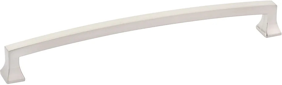 Menlo Park Pull, Arched, Brushed Nickel, 8'' cc 540-BN