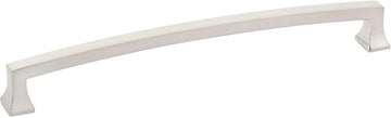 Menlo Park Pull, Arched, Brushed Nickel, 8'' cc 540-BN