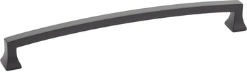 Menlo Park Pull, Arched, Matte Black, 8'' cc 540-MB