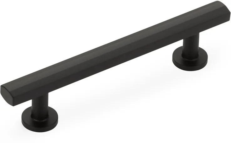 Heathrow Pull, Matte Black, 4'' cc 553-MB