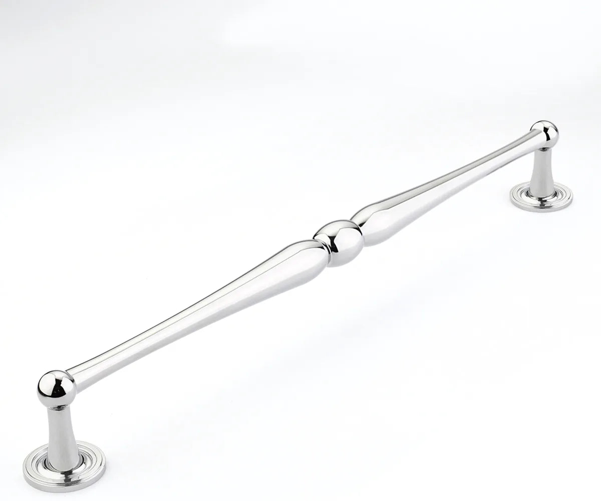 Atherton Pull, Plain Footplates, Polished Chrome, 8'' cc 580-26