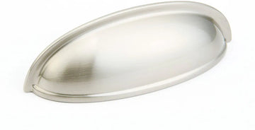 Traditional Cup Pull, Satin Nickel, 3'' cc 731-15