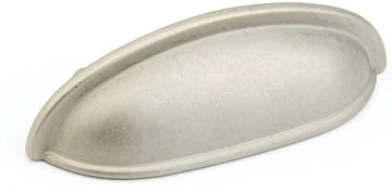 Traditional Cup Pull, Distressed Nickel, 3'' cc 731-DN