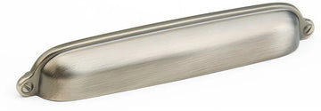 Country Cup Pull, Antique Nickel, 6'' cc 744-AN