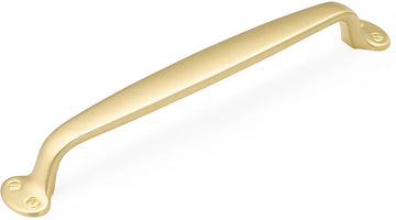 Country Appliance Pull, Satin Brass, 12'' cc 746-SB