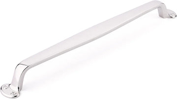 Country Appliance Pull, Polished Nickel, 15'' cc 7465-PN