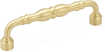 Colonial Pull, Satin Brass, 6'' cc 748-SB