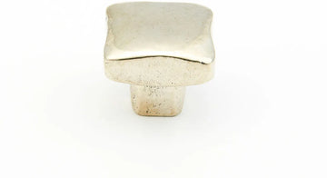 Vinci Knob, Square, Polished White Bronze, 1'' 765-PWB