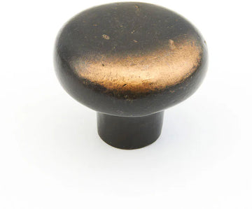 Mountain Knob, Round, Antique Bronze, 1-5/8'' dia 773-AZ