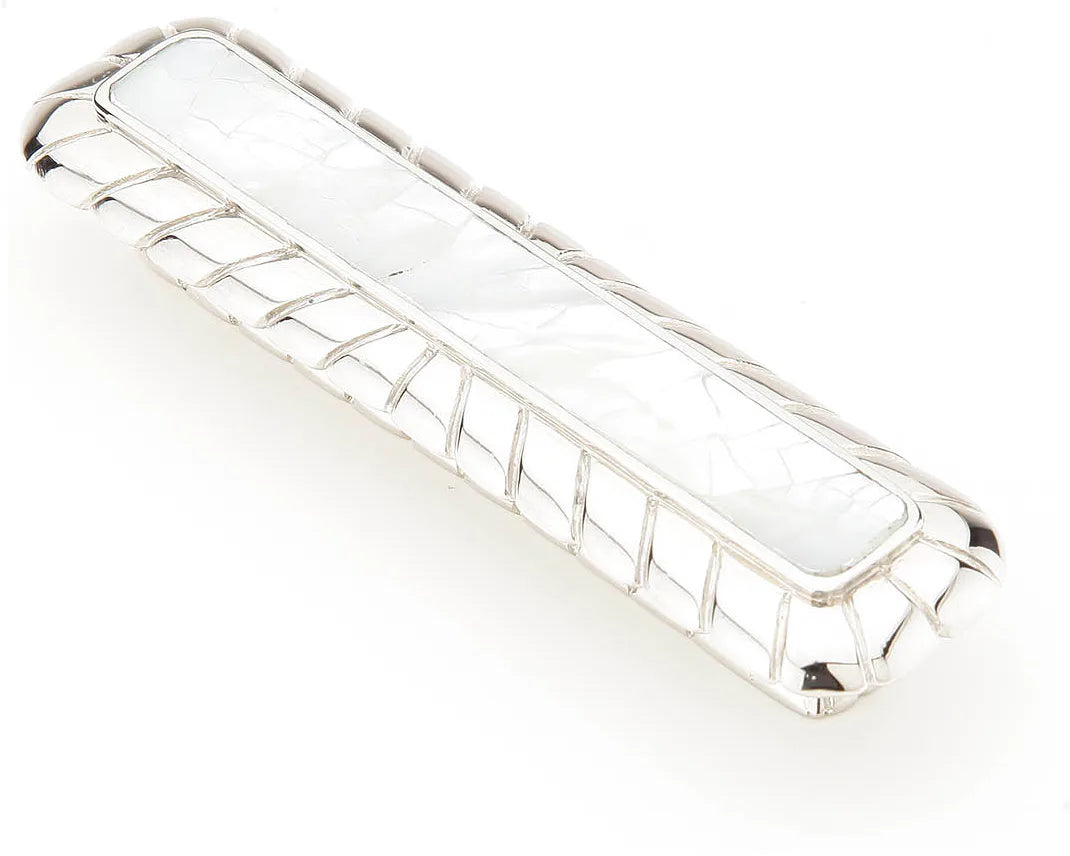 Mother of Pearl Pull, Polished Nickel, 3'' cc 852-MOP/PN
